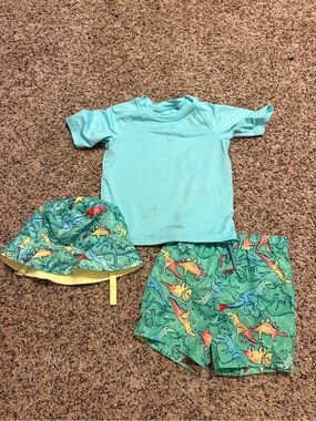 Toddler Wonder Nation Swim Set with Hat